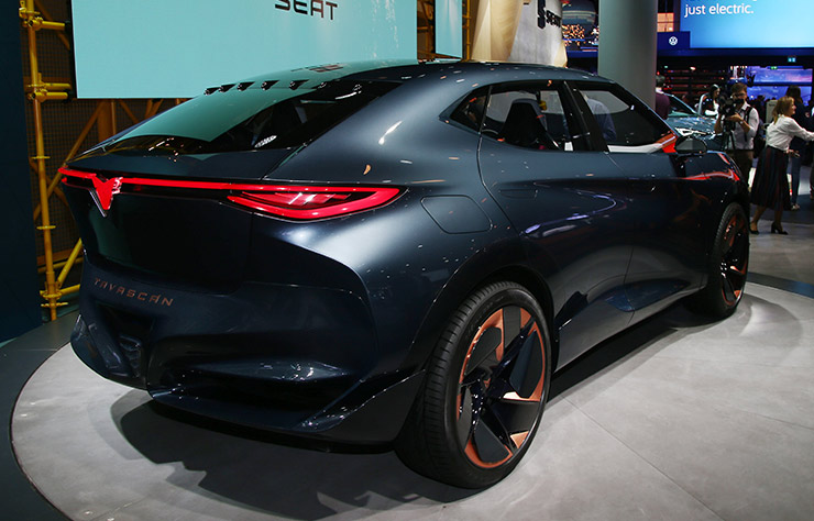 Mercedes Vision EQS électrique