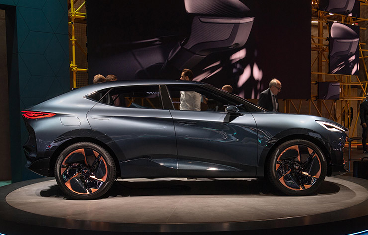 Mercedes Vision EQS électrique