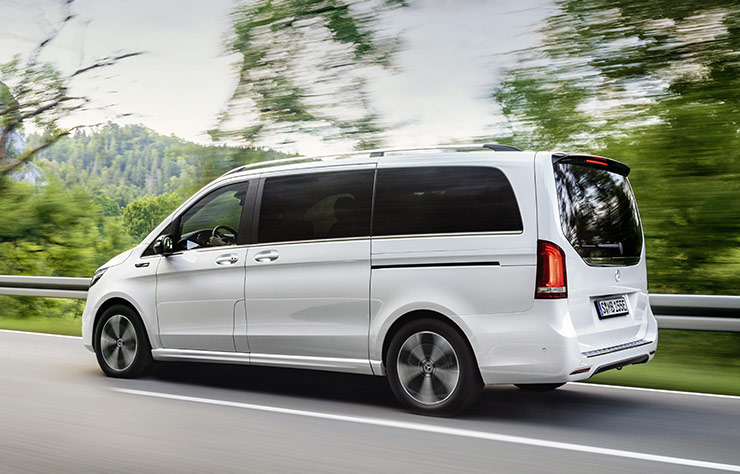 Mercedes EQV électrique