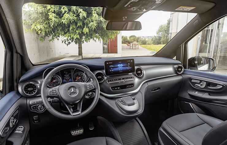 Mercedes EQV électrique
