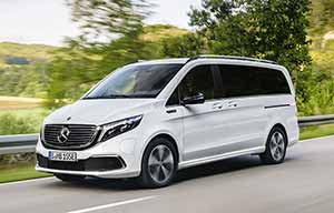 405 km d'autonomie pour le monospace électrique Mercedes EQV