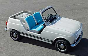 Nostalgie : Renault fait une 4L électrique cabriolet