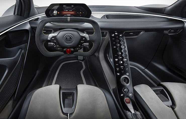 Hypercar électrique Lotus Evija