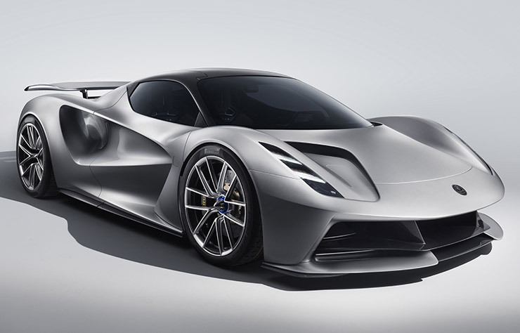 Hypercar électrique Lotus Evija
