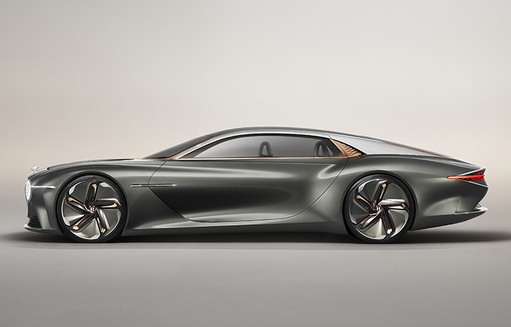 Concept électrique Bentley EXP 100GT