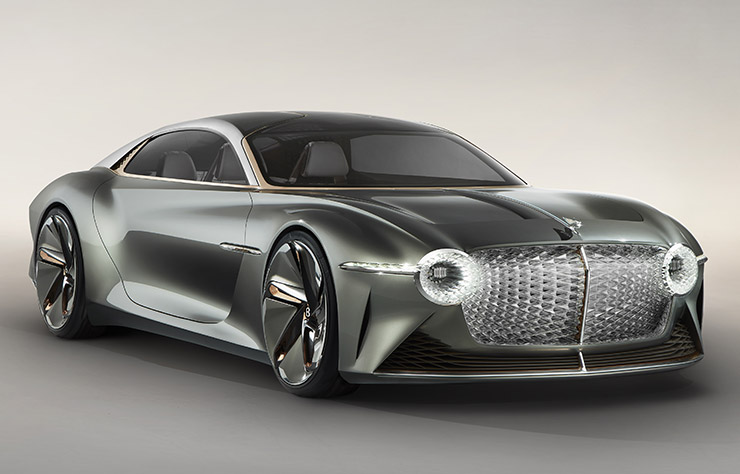 Concept électrique Bentley EXP 100GT