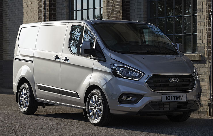 Ford Transit hybride rechargeable