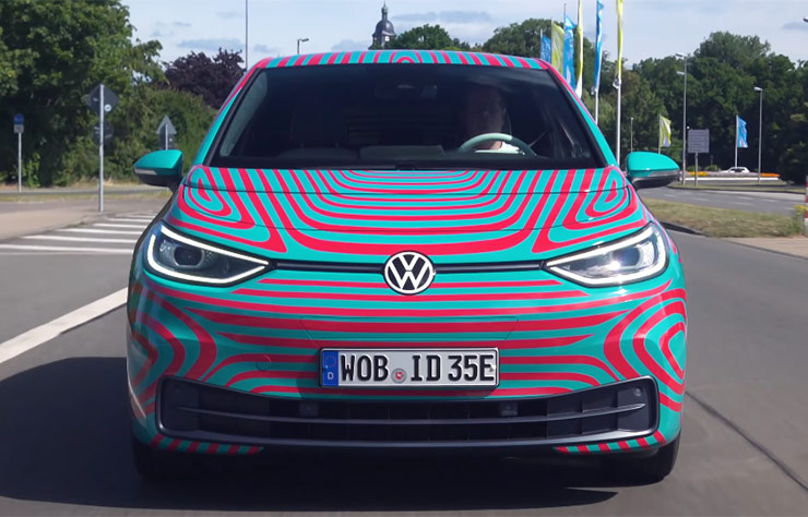 Volkswagen ID3 à Wolsburg