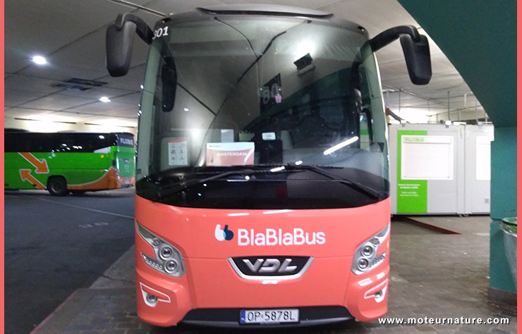 Blablabus à la gare de Paris Bercy