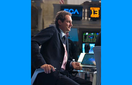 John Elkann à Wall Street