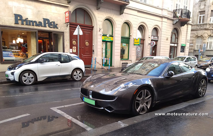 Voiture électrique à Budapest