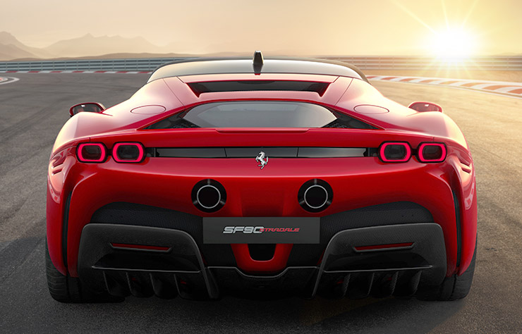 Ferrari SF90 Stradale hybride rechargeable