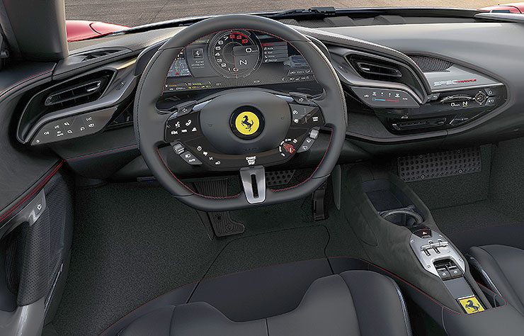 Ferrari SF90 Stradale hybride rechargeable
