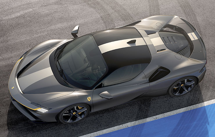 Ferrari SF90 Stradale hybride rechargeable