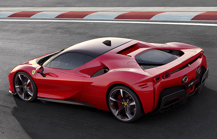 Ferrari SF90 Stradale hybride rechargeable