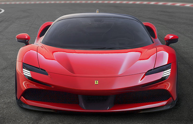 Ferrari SF90 Stradale hybride rechargeable