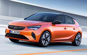 Opel Corsa-e électrique 330 km d'autonomie