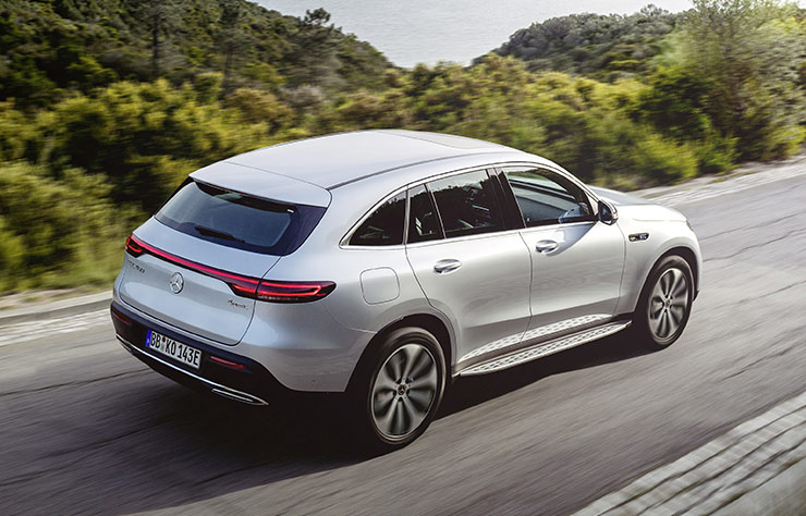 Mercedes EQC électrique