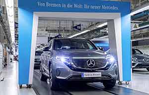 La Mercedes EQC, avec 350 km d'autonomie ?