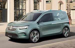 Le Renault Kangoo de 2020, évidement électrique