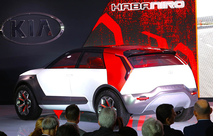 Concept Kia HabaNiro électrique