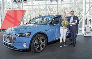 Les premières Audi e-tron sont livrées