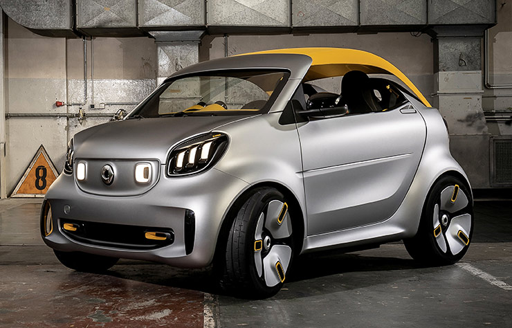 Concept électrique Smart Forease+