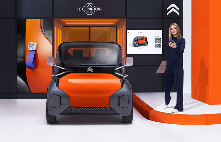 Concept électrique Citroen AMI ONE