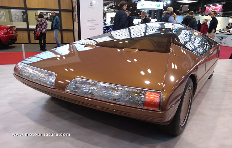 Concept Citroën Karin de 1980 au salon Rétromobile