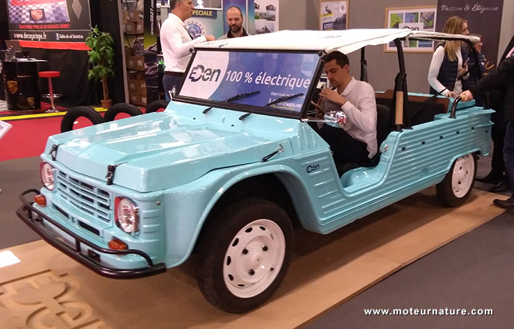 Citroen Mehari convertie à l'électrique