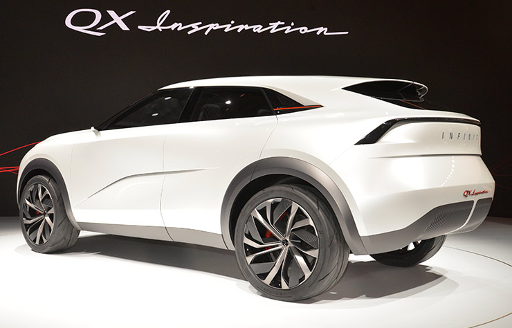 Concept de SUV électrique Infiniti QX Inspiration