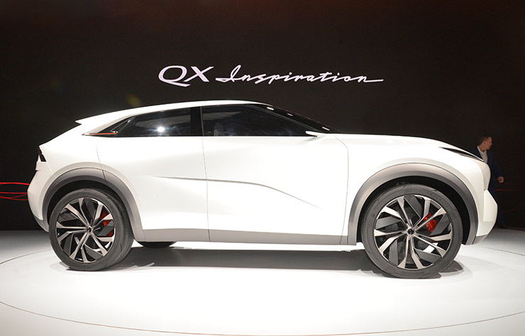 Concept de SUV électrique Infiniti QX Inspiration