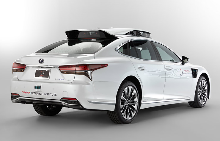 Prototype autonome Lexus LS500h