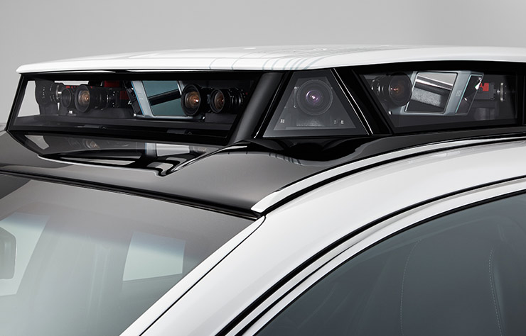 Prototype autonome Lexus LS500h