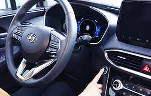 Hyundai remplace la clé par le doigt