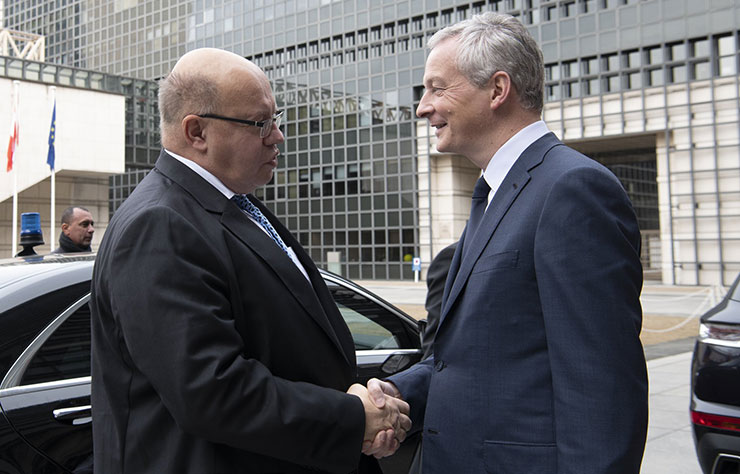 Peter Altmaier et Bruno Le Maire
