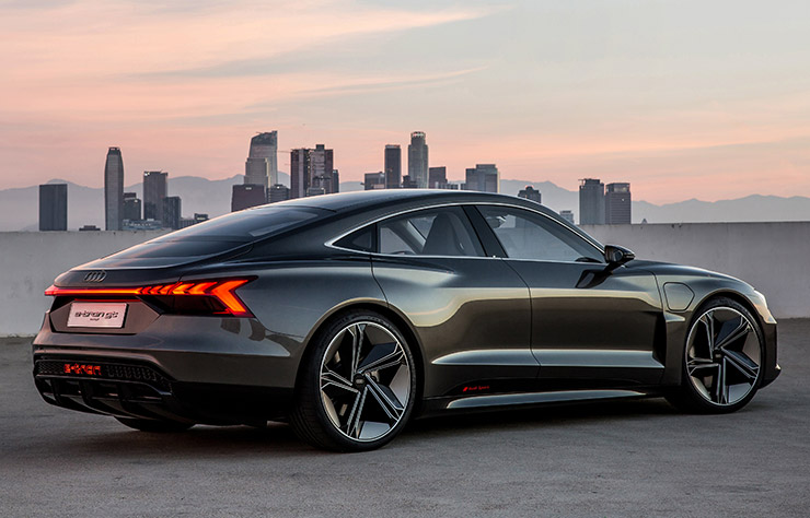 Audi e-tron GT concept électrique