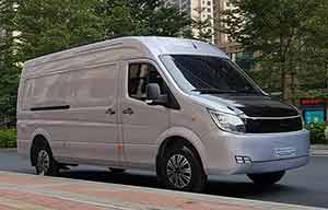 AVEVAI Iona, un fourgon électrique chinois pour l'Europe