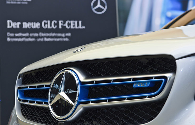 Mercedes F-Cell à hydrogène