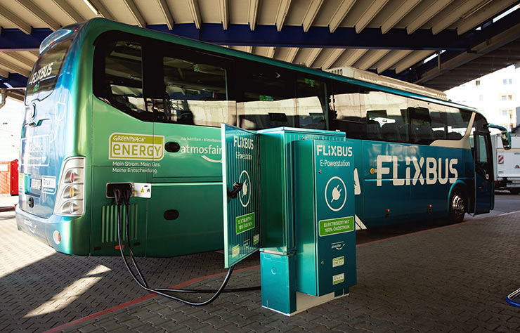 Autocar électrique en Allemagne