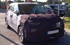 Kia teste un prototype électrique en France