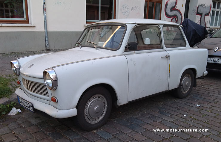 Trabant à Berlin