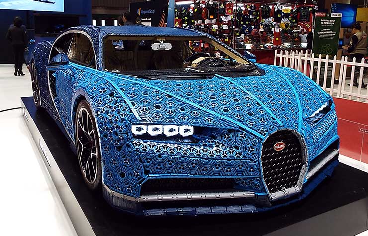 Bugatti en Lego