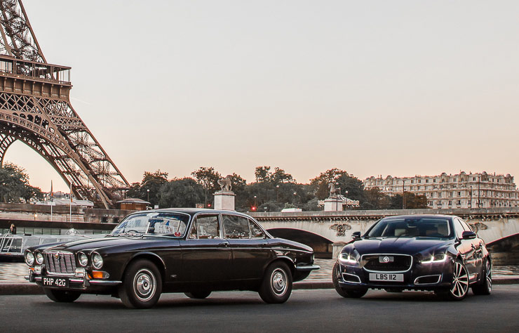 Jaguar XJ 1968 et 2018