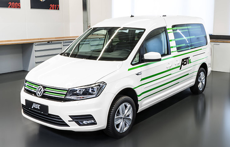 Volkswagen Caddy électrifié par ABT