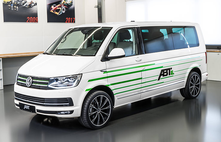 Volkswagen Transporter électrifié par ABT