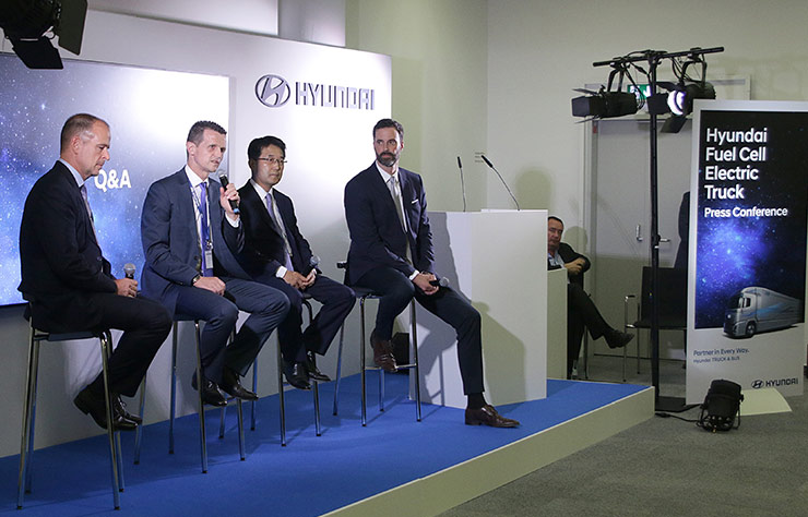 Signature accord entre Hyundai et H2Energy