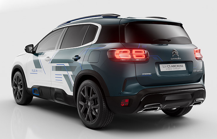 Citroën C5 Aircross concept hybride rechargeable