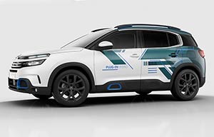 Citroën C5 Aircross hybride rechargeable, objectif 2020