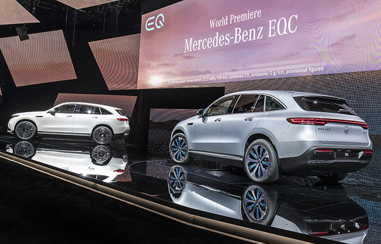 Mercedes EQC électrique